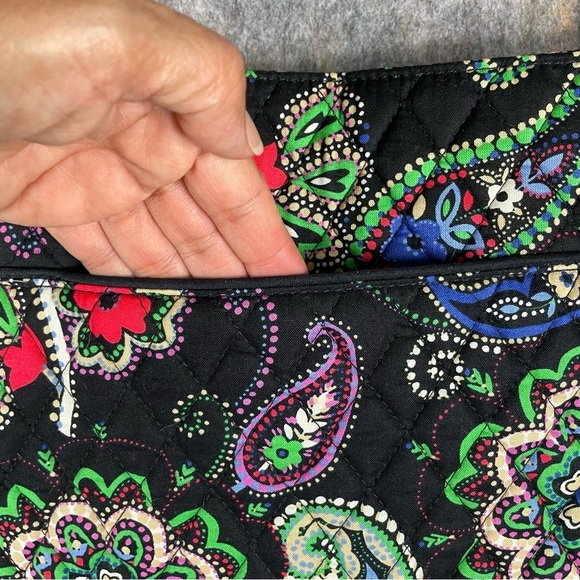 Vera Bradley Crossbody Bag Hipster Kiev Paisley Floral Adjustable Strap Pockets - Picture 7 of 16